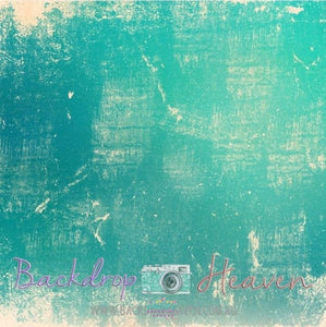 Backdrop - Grungy Teal Canvas
