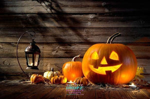 Backdrop - Halloween Pumpkins