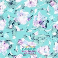 Backdrop - Hand Painted Floral Chantelle