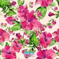 Backdrop - Hand Painted Floral Tiana