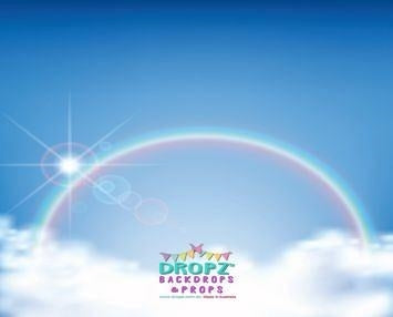 Backdrop - Heavenly Rainbow