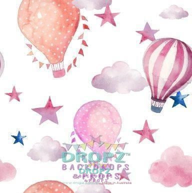 Backdrop - Hot Air Balloons