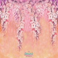 Backdrop - Jasmine Painted Blossoms