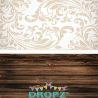 Backdrop - Java Wood Planks With Beige Damask