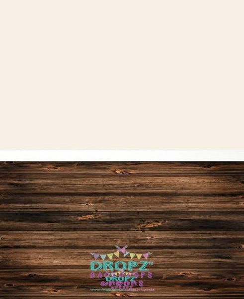 Backdrop - Java Wood Planks With Bone Wall