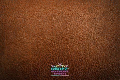 Backdrop - Leather Texture Brown