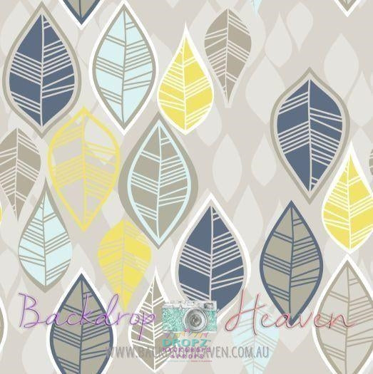 Backdrop - Leaves Pattern