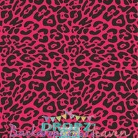 Backdrop - Leopard Print Pink