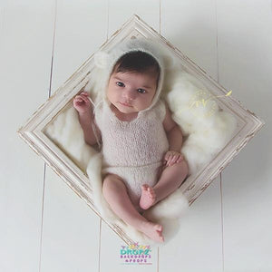 Backdrop - Light Cream Wood Floor Planks