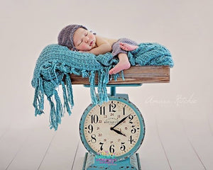 Backdrop - Light Cream Wood Floor Planks