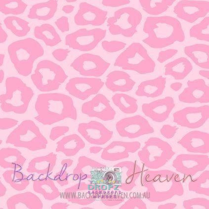 Backdrop - Light Pink Leopard Spots