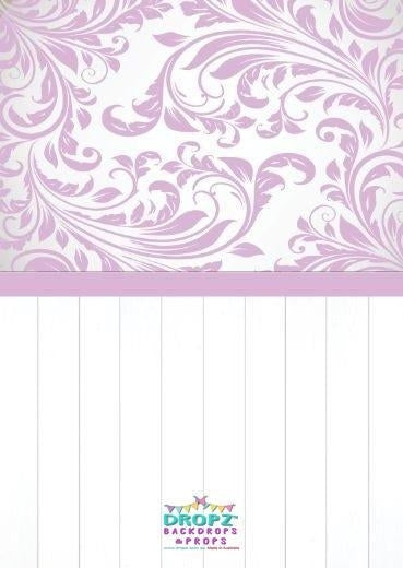 Backdrop - Lilac Swirl Combo