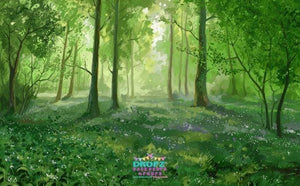 Backdrop - Luscious Forest Garden
