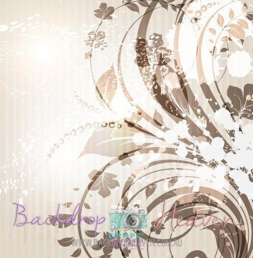 Backdrop - Mocha Swirl