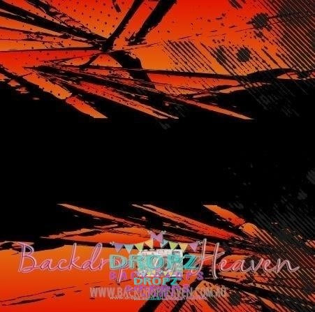 Backdrop - Orange Attack