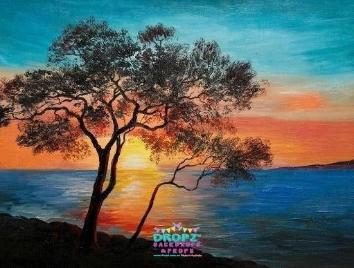 Backdrop - Outback Aussie Sunset