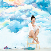 Backdrop - Painted Cloud Sky