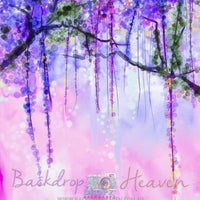 Backdrop - Painted Floral Portrait