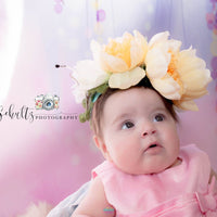Backdrop - Painted Floral Portrait