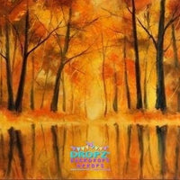 Backdrop - Painted Forest Reflection