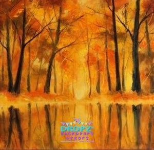 Backdrop - Painted Forest Reflection