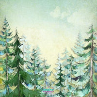 Backdrop - Painted Forrest
