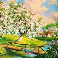 Backdrop - Painted Garden Of Eden