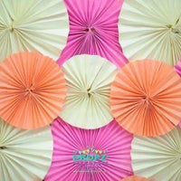 Backdrop - Paper Rosettes Bloom