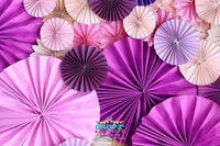 Backdrop - Paper Rosettes Orchid
