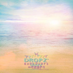 Backdrop - Pastel Beach Portrait