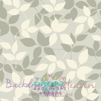 Backdrop - Pastel Leaves