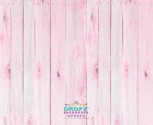 Backdrop - Pastel Pink Wood