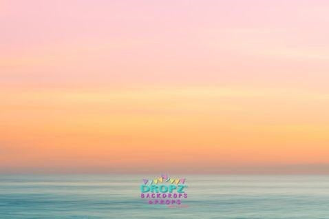 Backdrop - Perfect Pastel Beach Sky