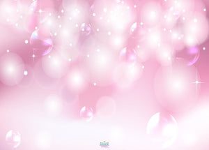 Backdrop - Pink Bokeh Bubbles