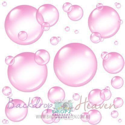 Backdrop - Pink Bubbles