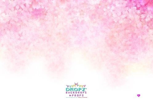 Backdrop - Pretty Pink Petals