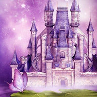 Backdrop - Purple Fantasia Castle