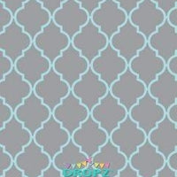 Backdrop - Quarterfoil Lattice - Choose A Color