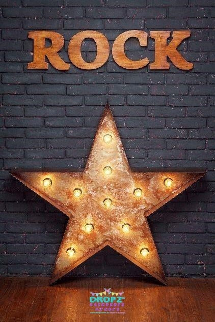 Backdrop - Rad Rock Star