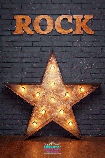 Backdrop - Rad Rock Star