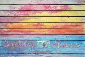 Backdrop - Rainbow Airbrush