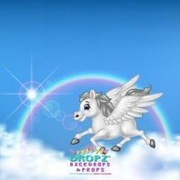 Backdrop - Rainbow Pony