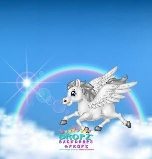 Backdrop - Rainbow Pony