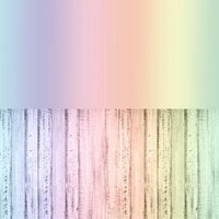 Backdrop - Rainbow Wood Combo