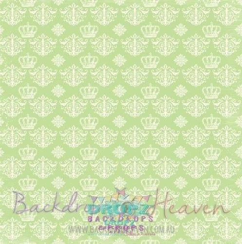 Backdrop - Royal Green Damask