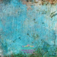 Backdrop - Rusted Aqua Grunge