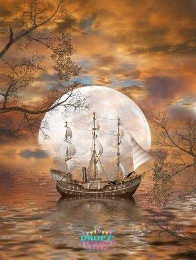 Backdrop - Sailing Under The Moon