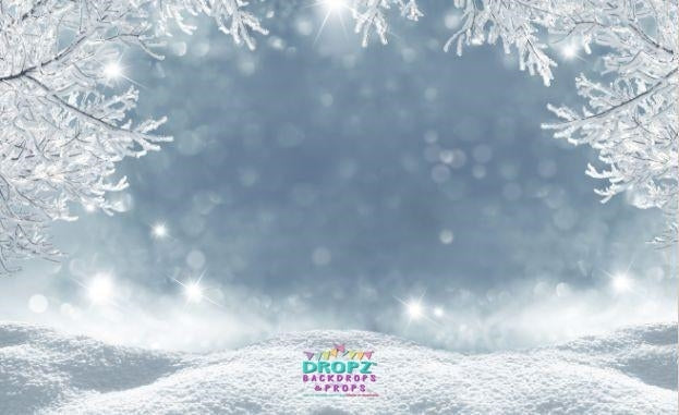 Backdrop - Scenic Snowdrop