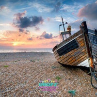 Backdrop - Ship On The Sandy Shore