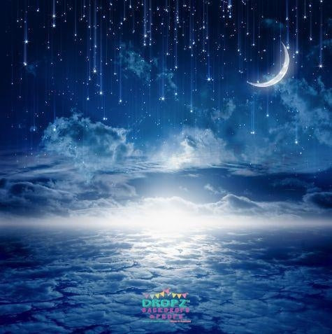 Backdrop - Shooting Stars Night Reflections